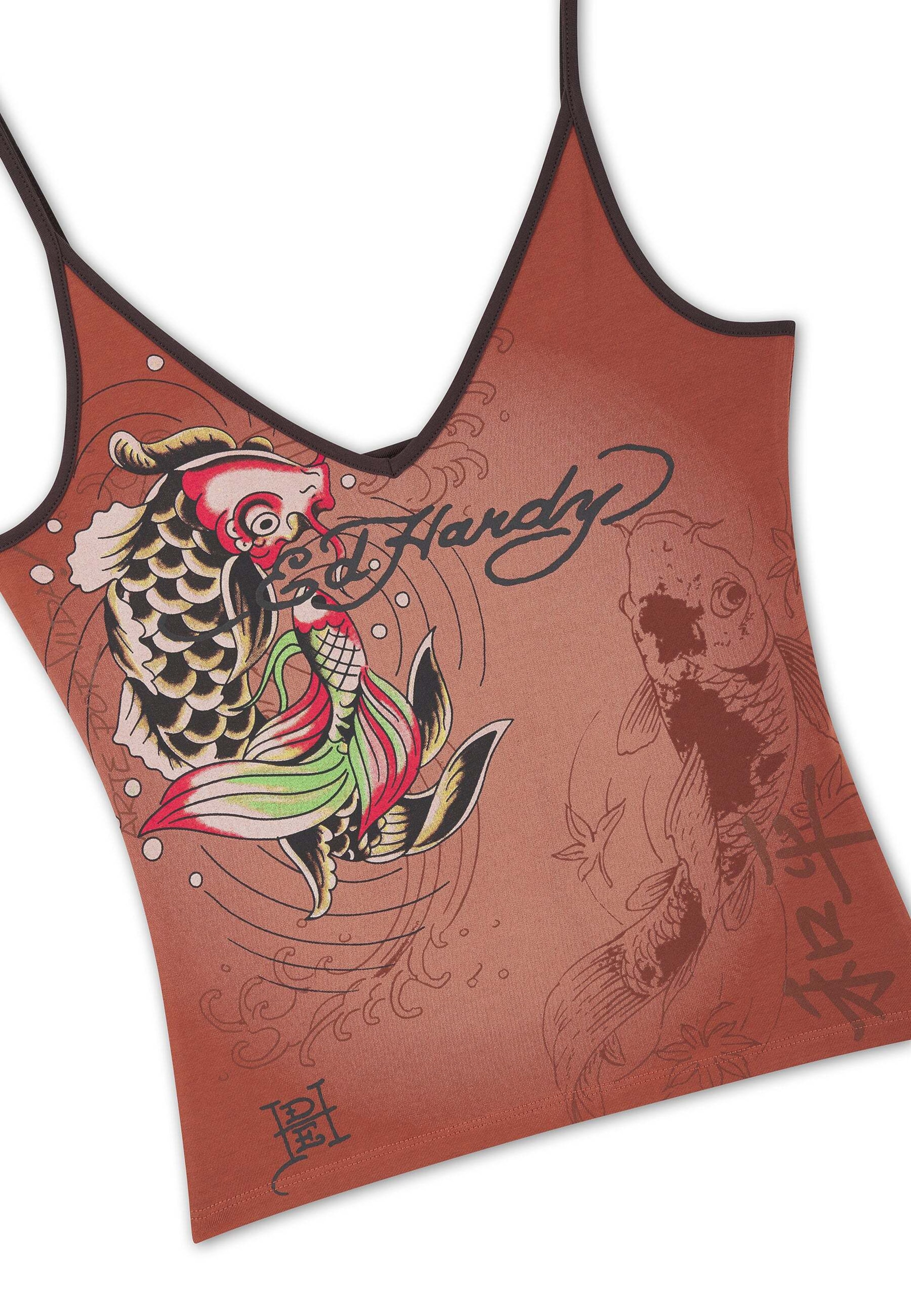 Ed Hardy Top in Bruin