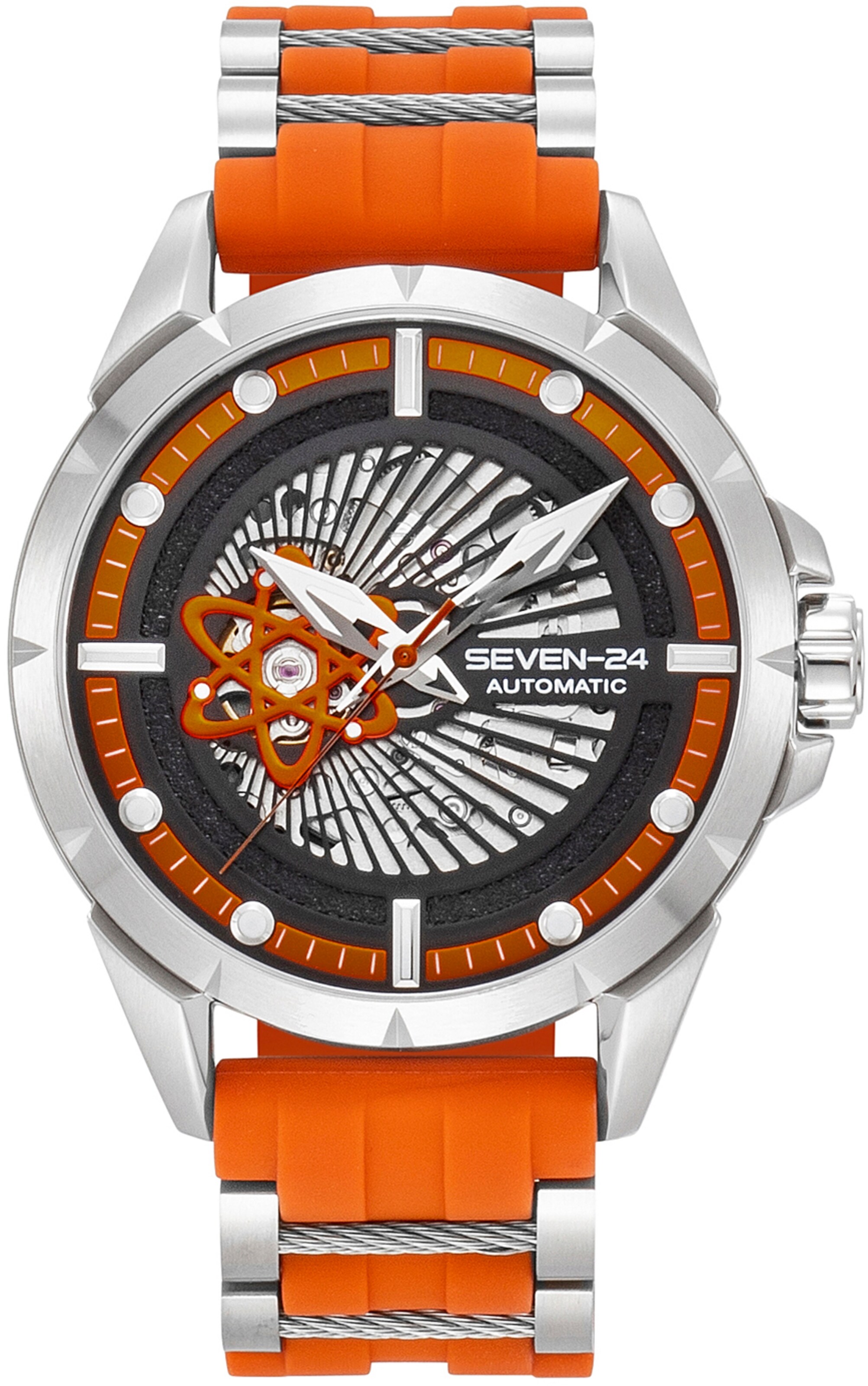 Männer Uhren SEVEN-24 Analoguhr in Orange - HF63786
