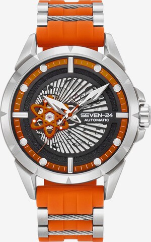 SEVEN-24 Analog Watch in Orange: front