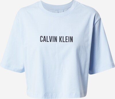 Calvin Klein Performance T-shirt fonctionnel en bleu clair / noir, Vue avec produit