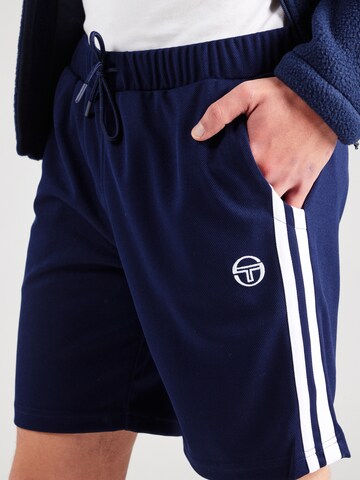 Sergio Tacchini Regular Shorts 'NEW YOUNG LINE' in Blau