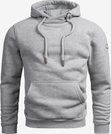 Alessandro Salvarini Sweatshirt 'Calgarii' in Grey: front