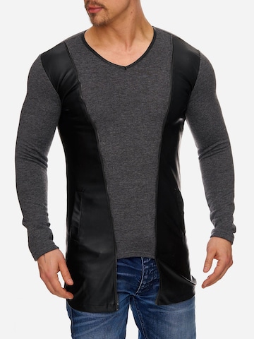 Tazzio Shirt '1218-1' in Grau