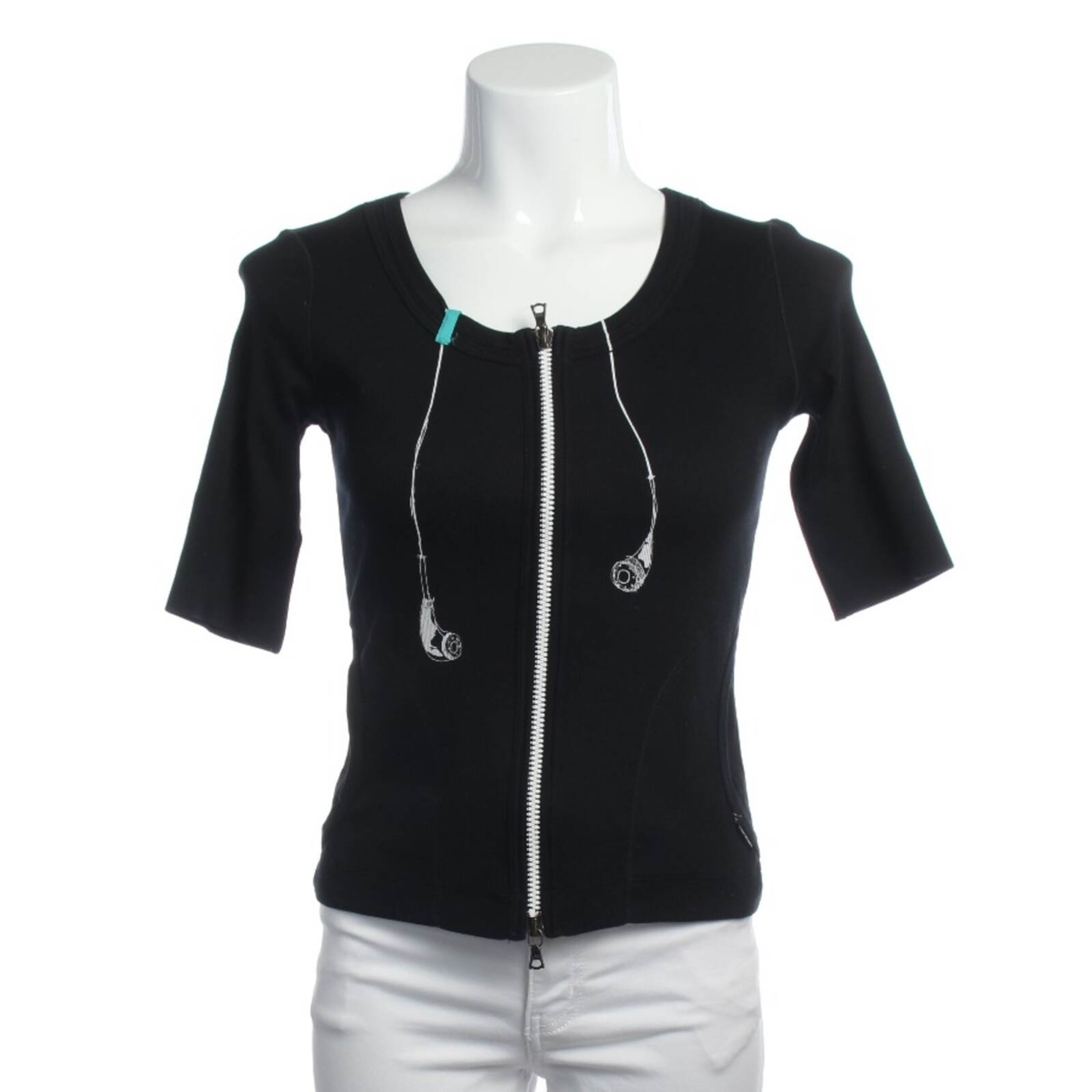 Marc Cain Top & Shirt in S in Black: front
