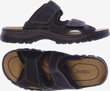 Rieker Sandals & Slippers in 41 in Black: front