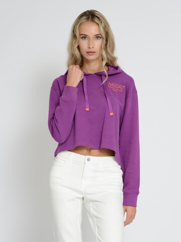 NASSAU Beach Club Sweatshirt in Lila