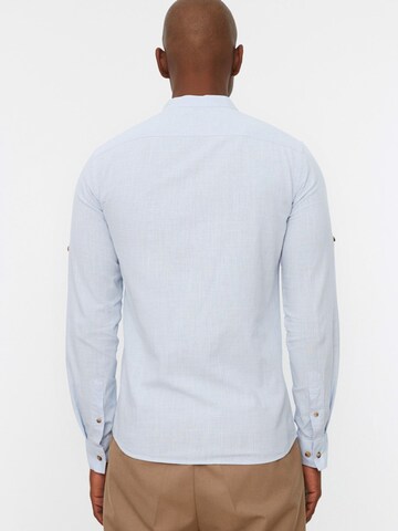 Trendyol Regular Fit Hemd in Blau