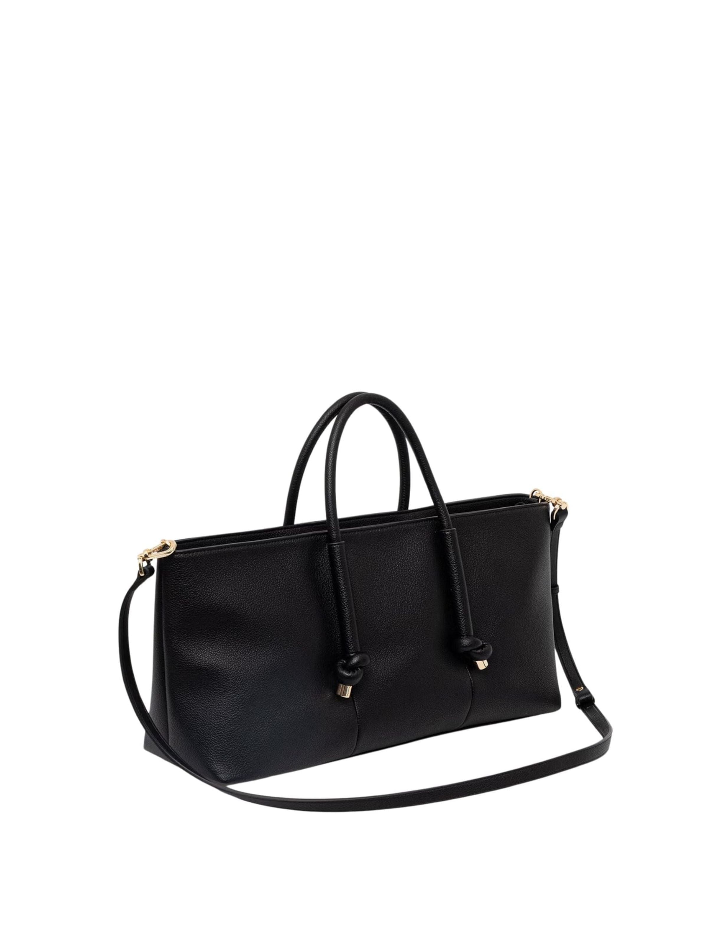 Twinset Handväska 'Large Handbag with Shoulder Strap' i svart