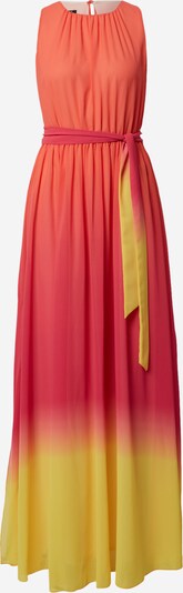 APART Chiffonkleid in gelb / pink / orangerot, Produktansicht