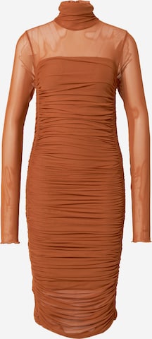 HUGO Red Dress 'Nelasai' in Brown: front