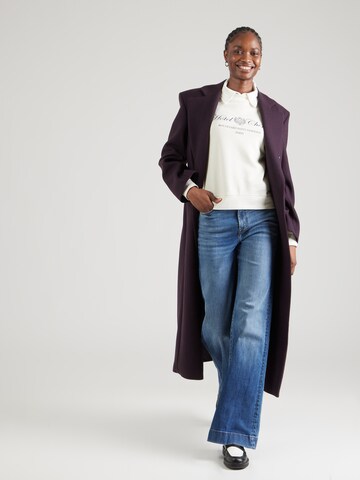 Lindex Sweatshirt 'Smilla' in Weiß