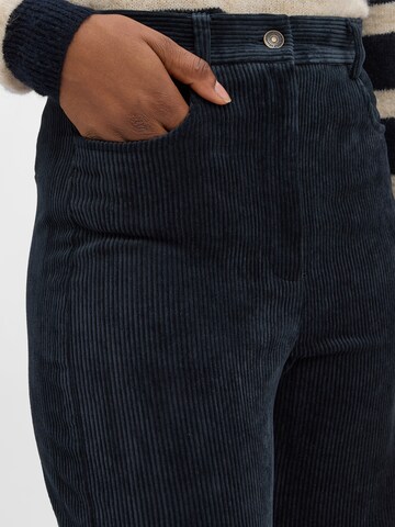 Marie Lund Wide Leg Hose in Blau