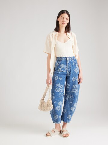 Baggy Jeans 'GOOD LUCK' di Free People in blu