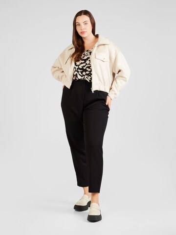 Vero Moda Curve Tapered Hose 'ISABEL' in Schwarz