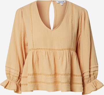 EDITED Blouse 'Alyssa' in Oranje: voorkant