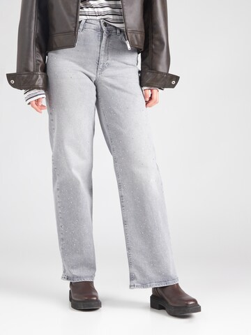 ONLY Wide leg Jeans 'ONLJUICY' in Grey: front