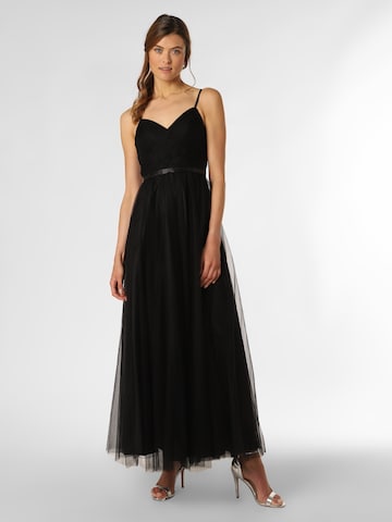 Laona Evening Dress in Black: front