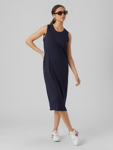 Vero Moda Tall Kleid 'CELENA' in Blau: predná strana
