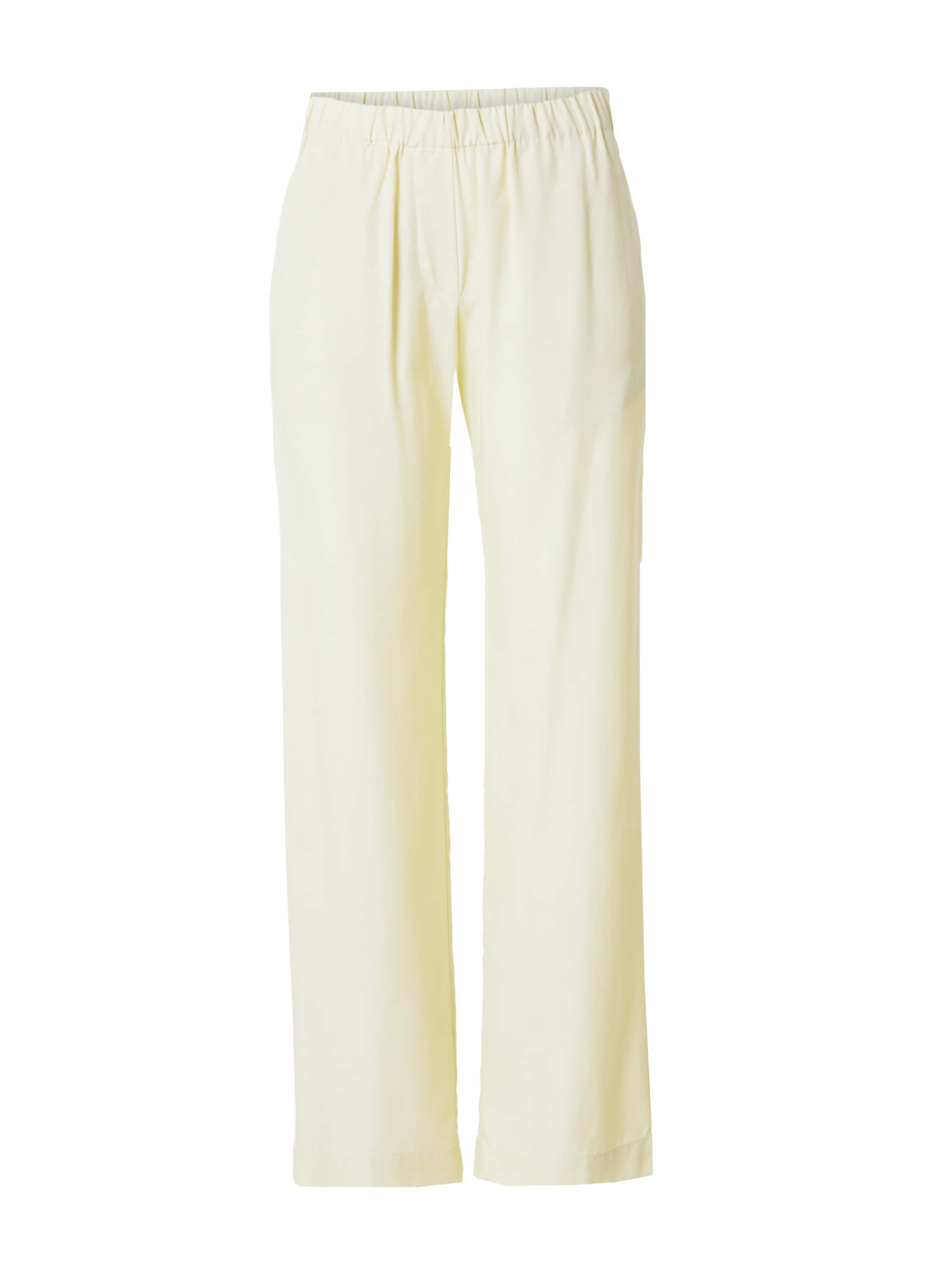 Samsøe Samsøe Loosefit Παντελόνι 'Hoys' σε κίτρινο: μπροστά