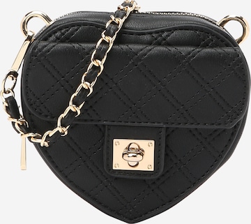 CALL IT SPRING - Bolso de hombro 'SWEETHEART' en negro: frente