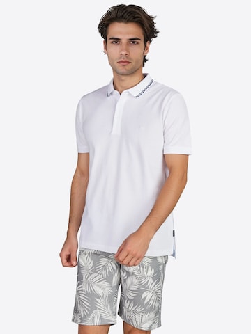PIERRE CARDIN T-Shirt in Weiß: Vorderseite
