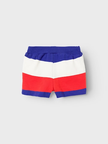 NAME IT Regular Shorts 'FACTS' in Blau