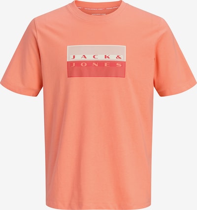 JACK & JONES Paita 'JCOFusion' värissä koralli / verenpunainen / valkoinen, Tuotenäkymä