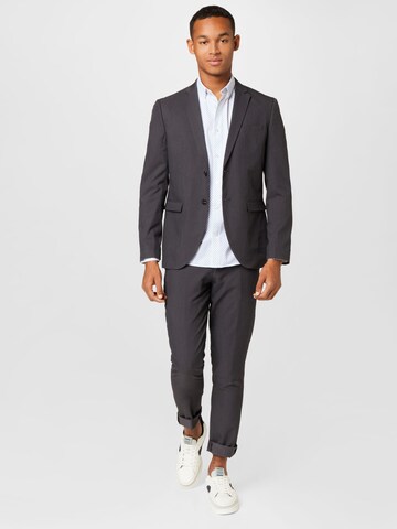 JACK & JONES - Slimfit Traje 'LAFRANCO' en gris