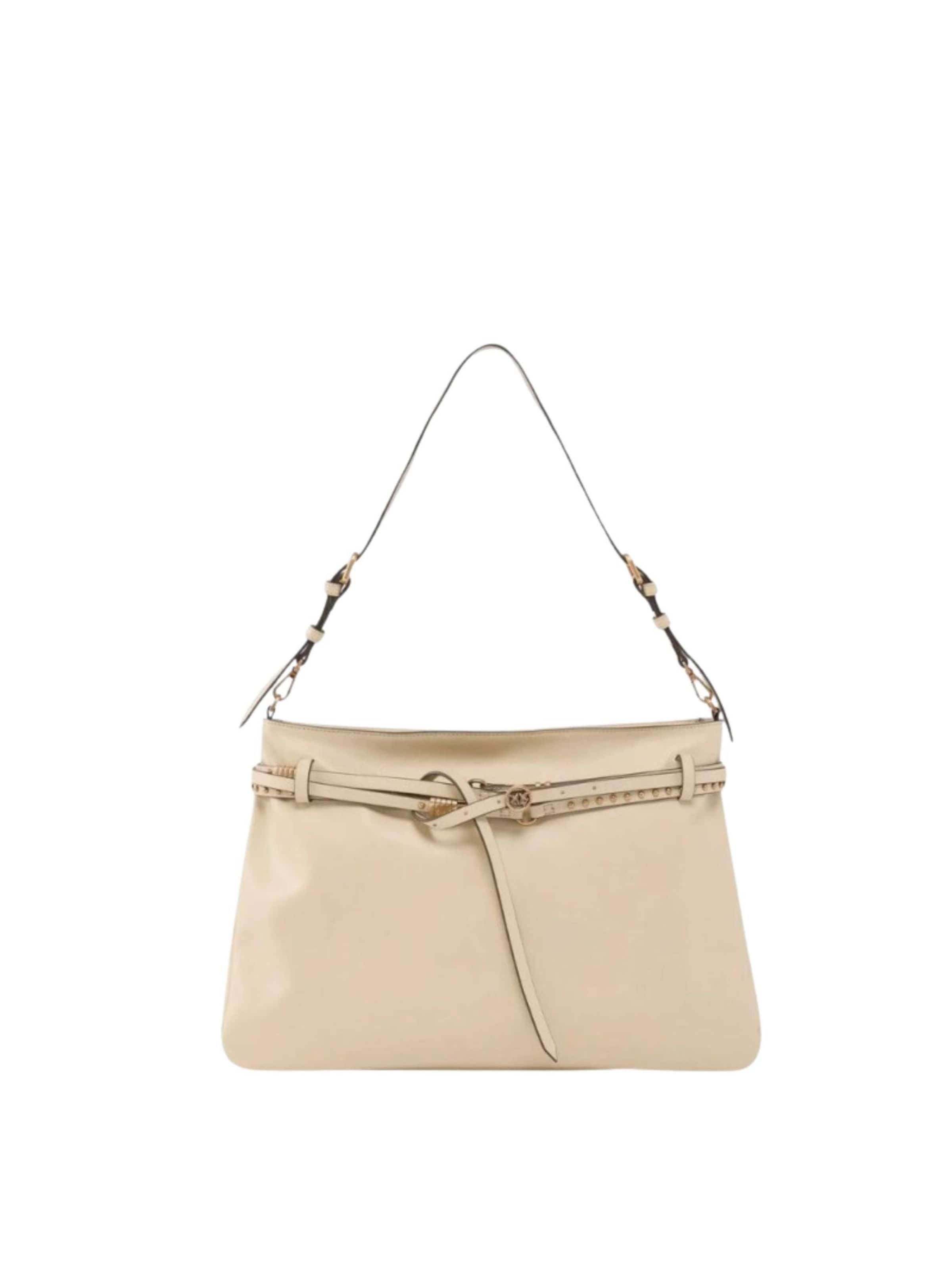 PINKO - Bolso de mano 'PINKO BELT BAG BIG BORSA' en beige: frente