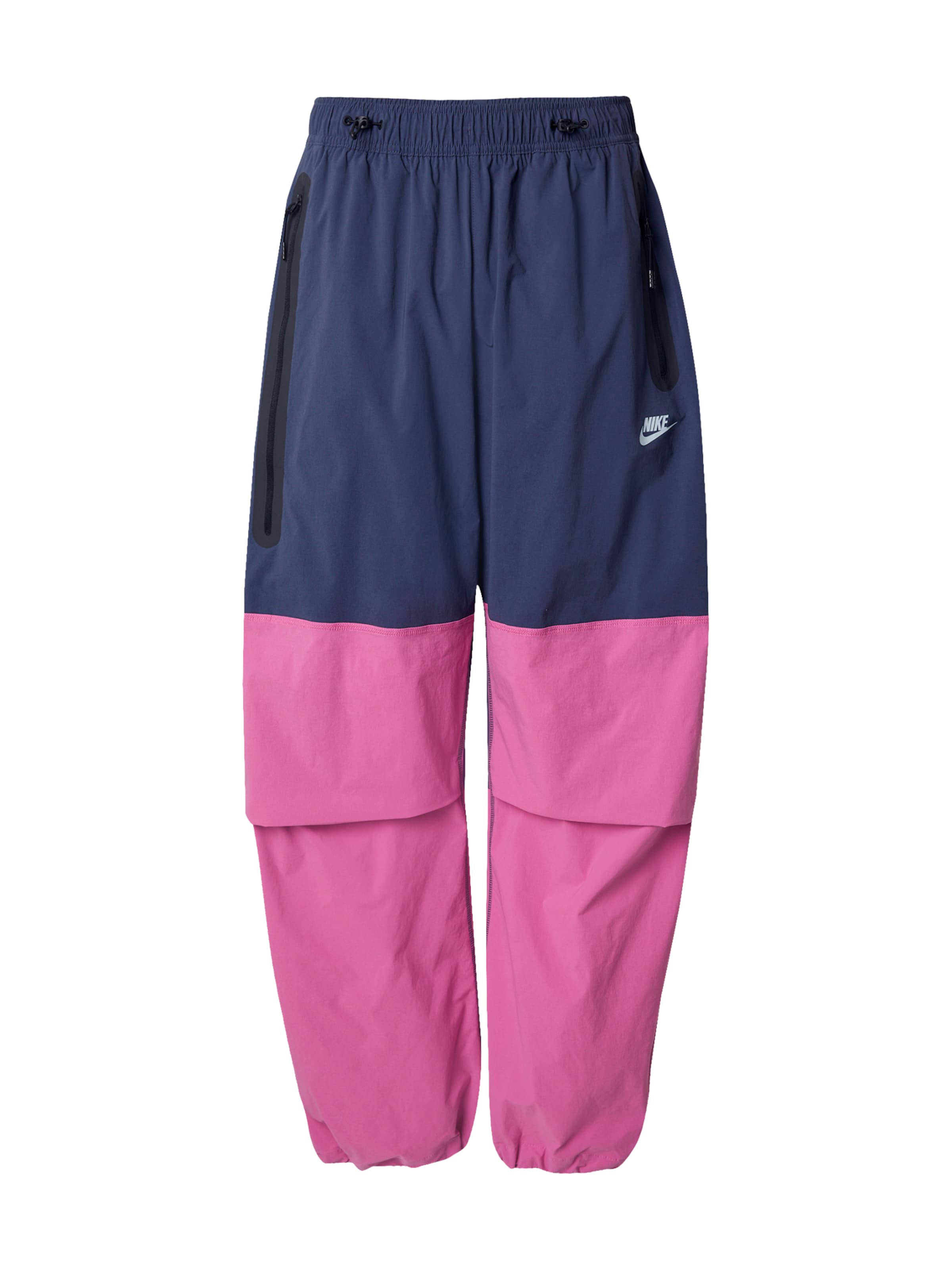Nike Sportswear Baggy Housut 'Tech' värissä sininen: etupuoli