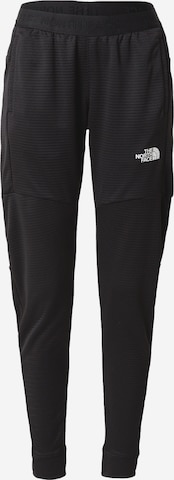 THE NORTH FACE - Tapered Pantalón deportivo en negro: frente