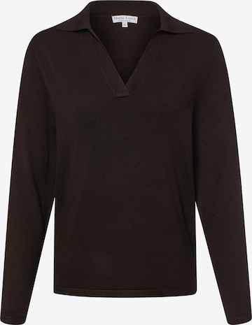 Pull-over Marie Lund en marron : devant