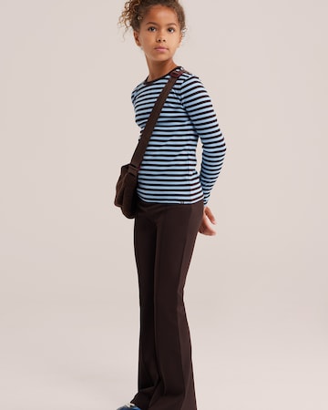 évasé Leggings WE Fashion en marron