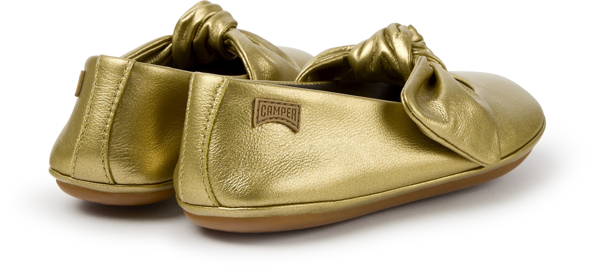 CAMPER Ballerina's 'Right' in Goud