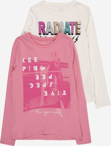 NAME IT Shirt 'VEEN' in Pink: predná strana