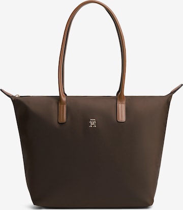 Cabas 'POPETTE' TOMMY HILFIGER en marron : devant