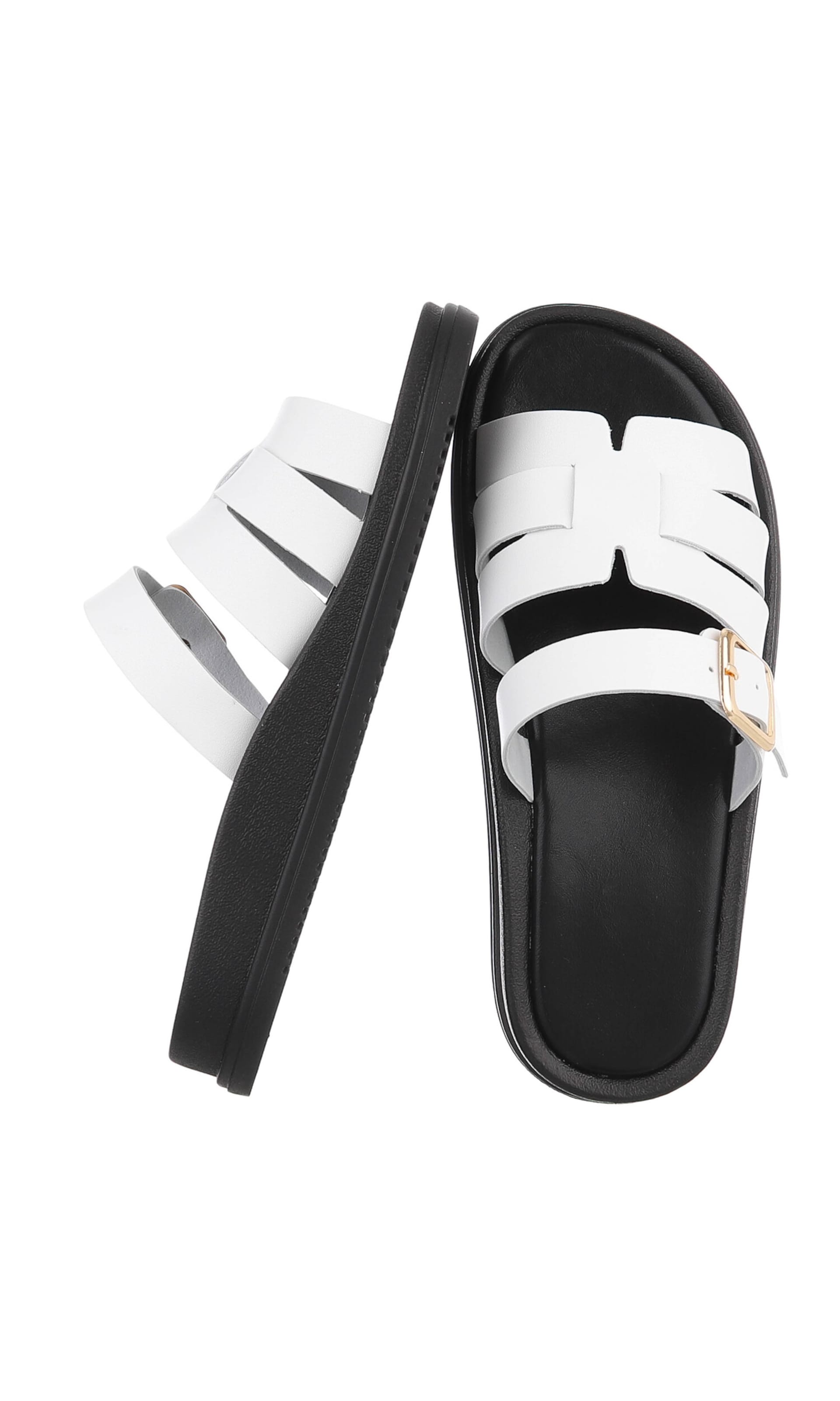 Ital-Design Mules in White