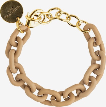 Bracelet 'Lio' Cheeky Chain Munich en beige : devant