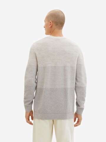 TOM TAILOR Sweater in Grey