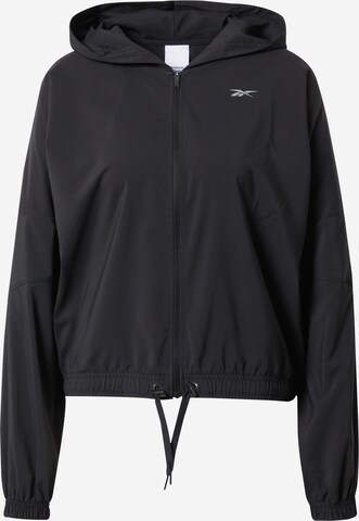 Reebok Sportjacke in Schwarz: predná strana