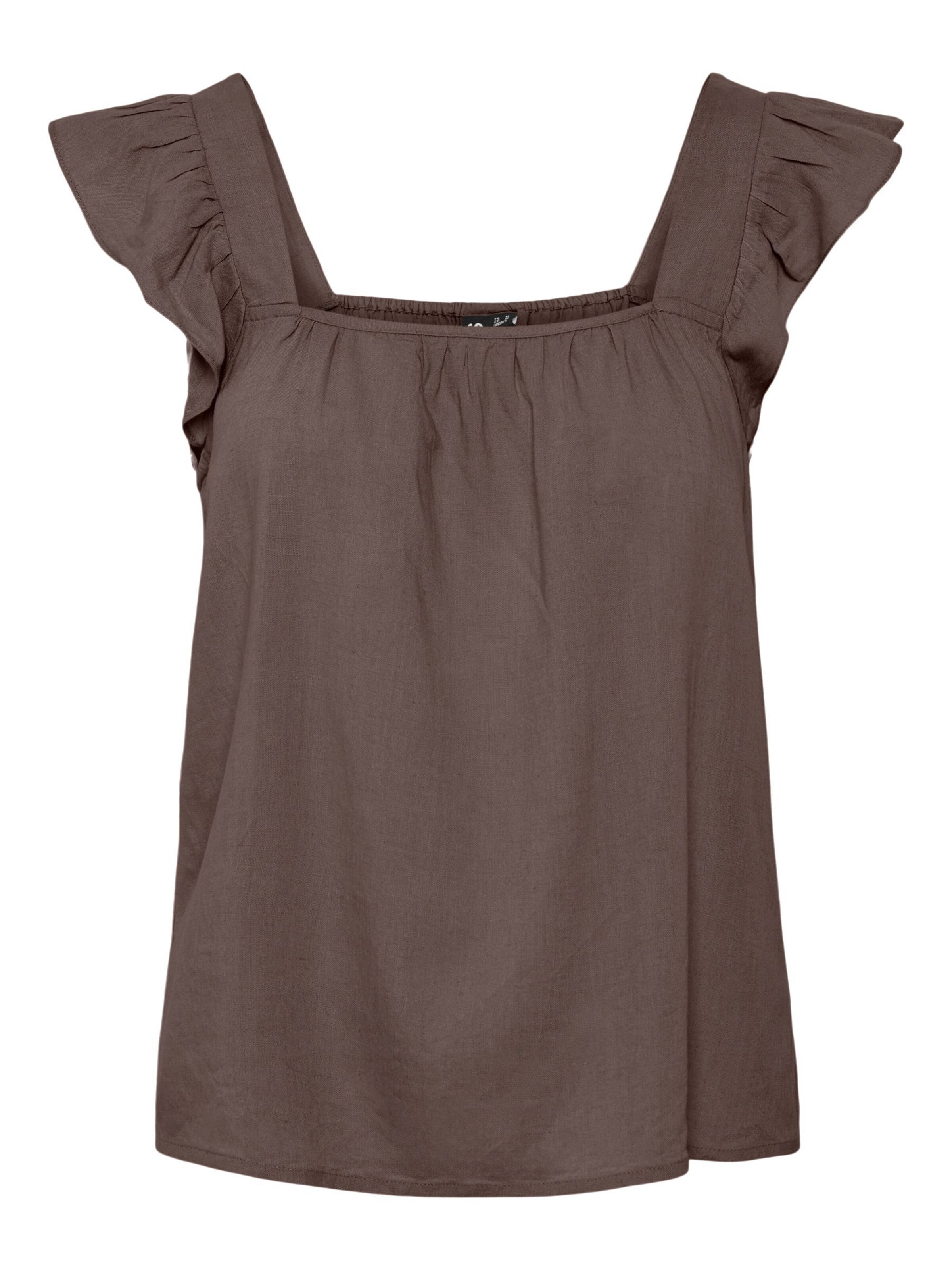 Haut 'PCPia' PIECES en marron : devant