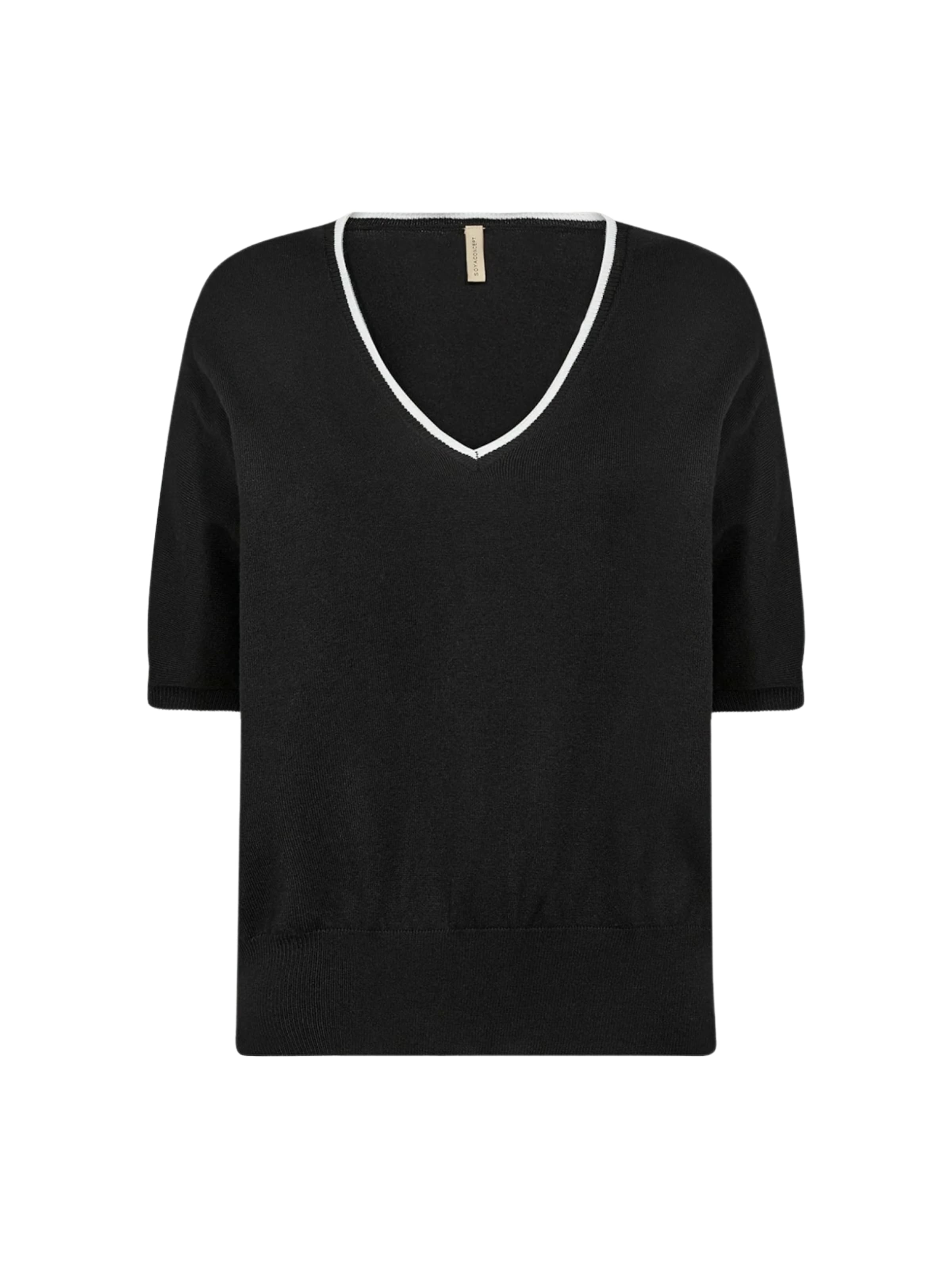 Soyaconcept Sweater 'DOLLIE 786 ' in Black: front