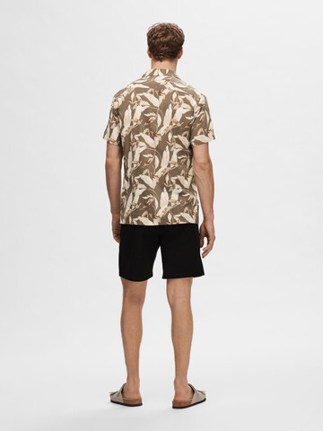 SELECTED Regular fit Overhemd in Beige