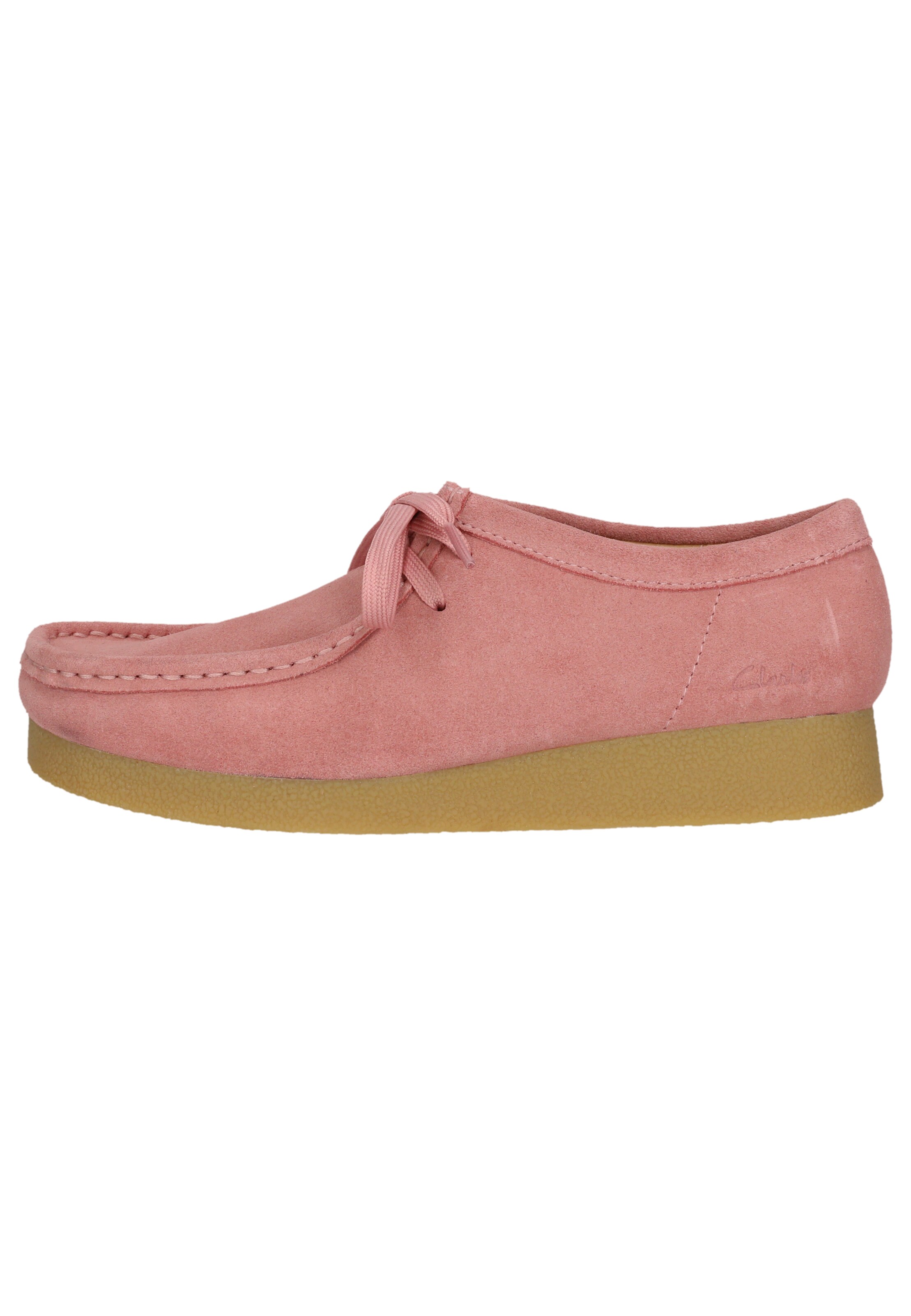 CLARKS Moccasin 'Wallabee EVO' in Pink