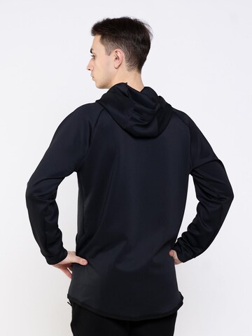 neverover Sportovní bunda 'Core Zipup Hoodie' – černá