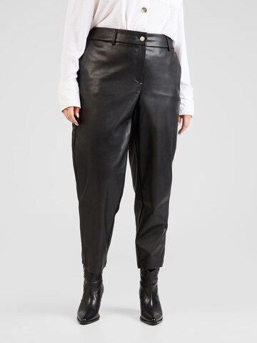 EVOKED Regular Pants 'VILALY' in Black: front