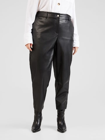 Regular Pantalon 'VILALY' EVOKED en noir : devant