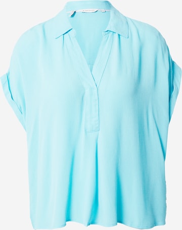 TOM TAILOR Blouse in Blauw: voorkant