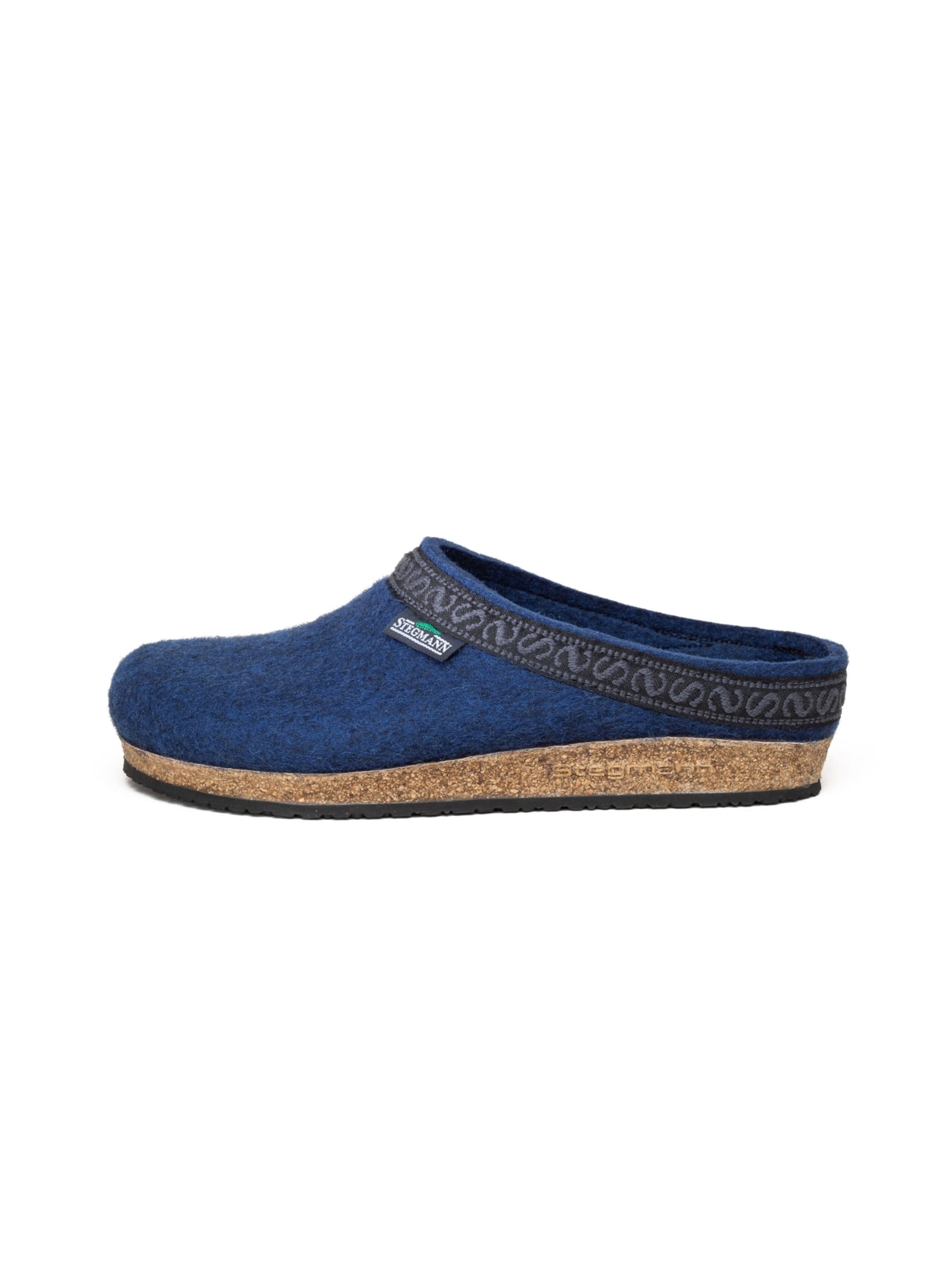 Stegmann Clogs 'Filzclogs Stegmann 108' in Blue