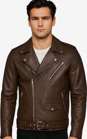 CYCAS D'OR Übergangsjacke 'Odin' in Braun: Vorderseite